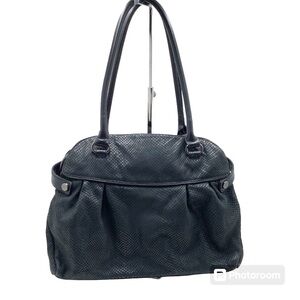 {Donald J Pliner} Embossed Leather Bag